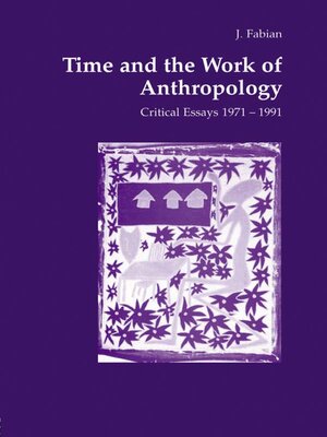 cover image of Time and the Work of Anthropology